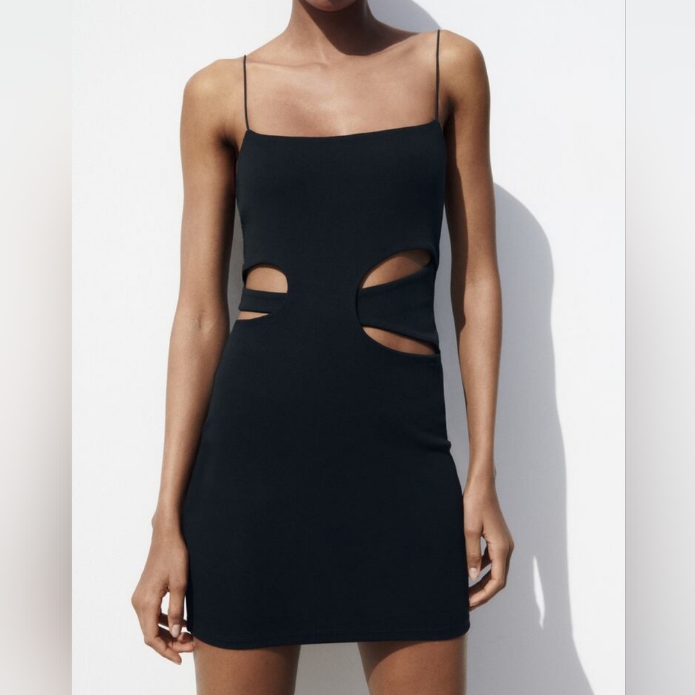 ZARA CUT OUT MINI DRESS